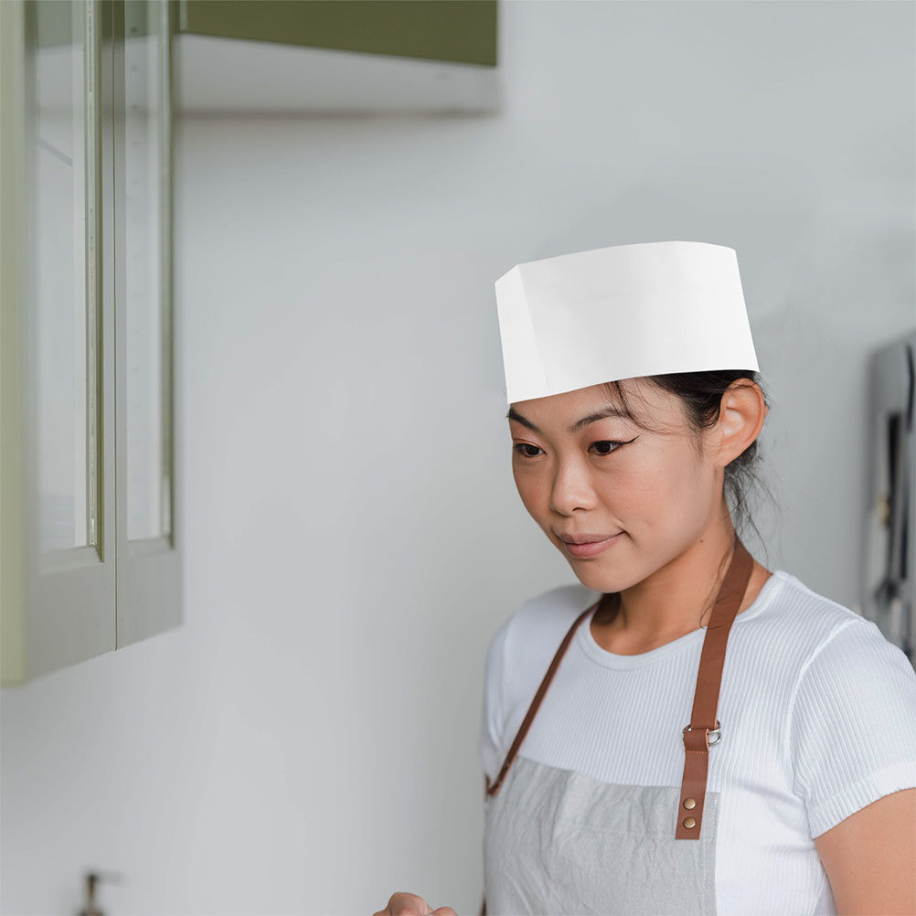 50 шт. одноразовых белых бумаж – обзор и цена Home Cooking Service