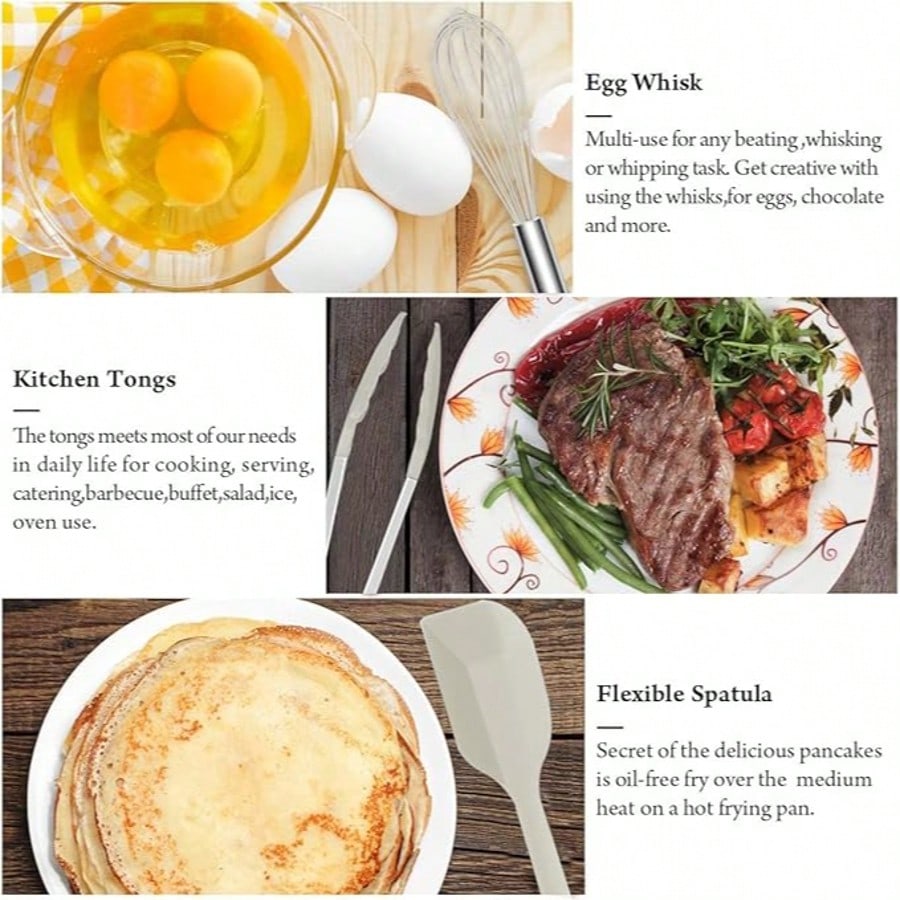 Набор силиконовых кухонных при – обзор и цена Home Cooking Dinner