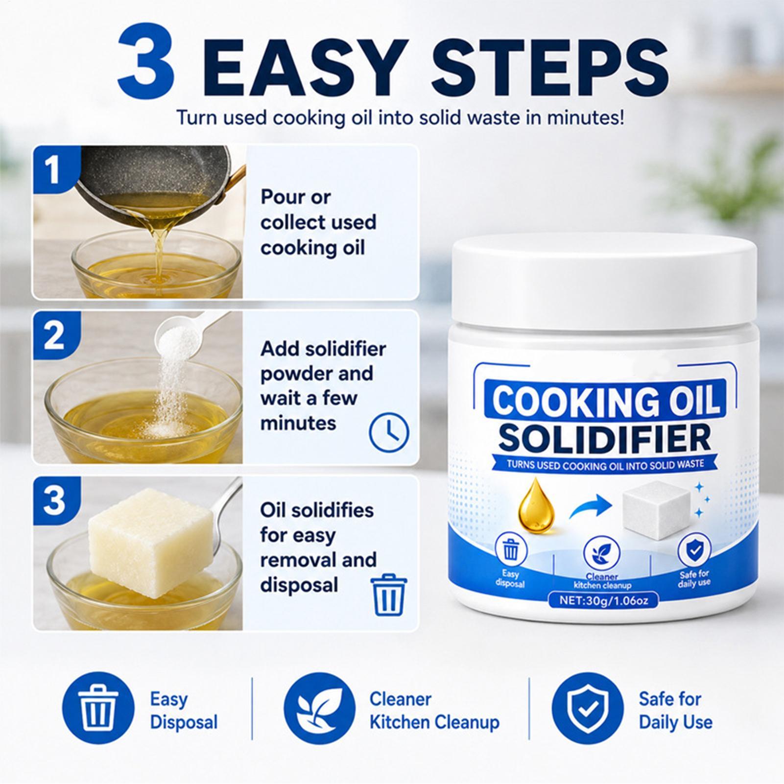 30 г. Порошок-отвердитель для  – обзор и цена Home Cooking Oil Disposal