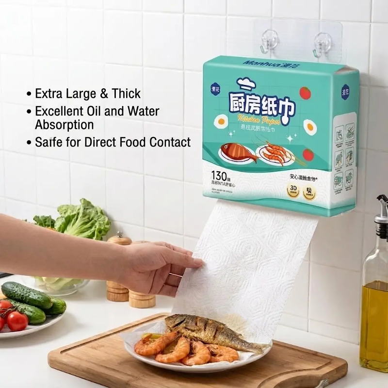 Бумажные полотенца Manhua одно – обзор и цена Home Cooking Oil Disposal